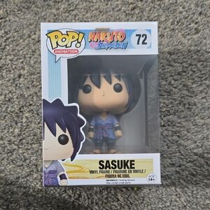 Funko Pop Sasuke with Blue and Black Details
